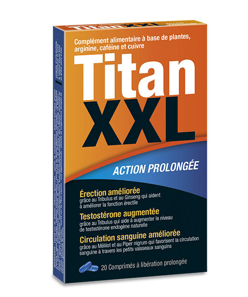 Titan XXL Homme - 20 gélules