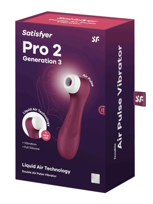 Pro 2 Génération 3 Air pulse - Bordeaux Satisfyer