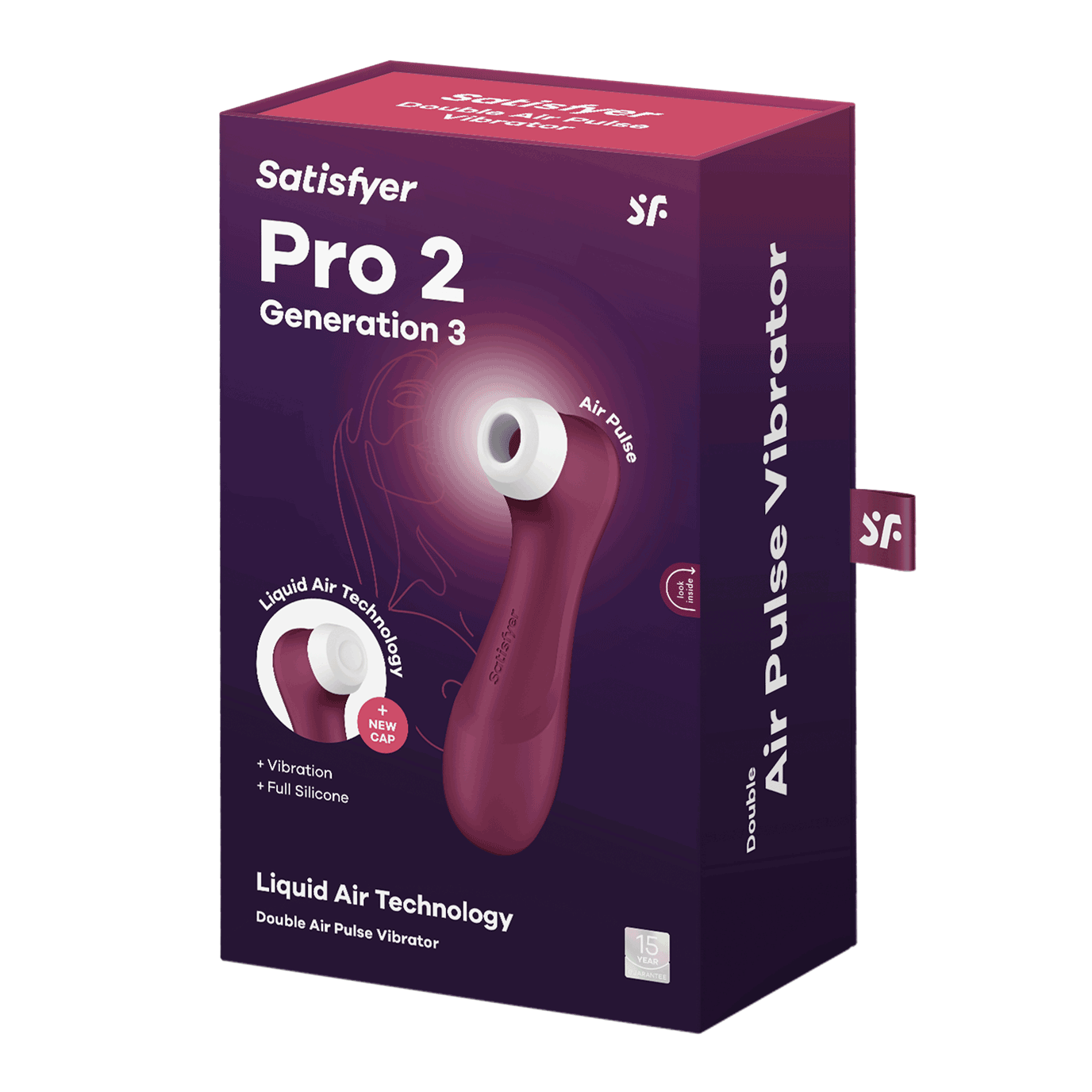 Pro 2 Génération 3 Air pulse – Bordeaux Satisfyer