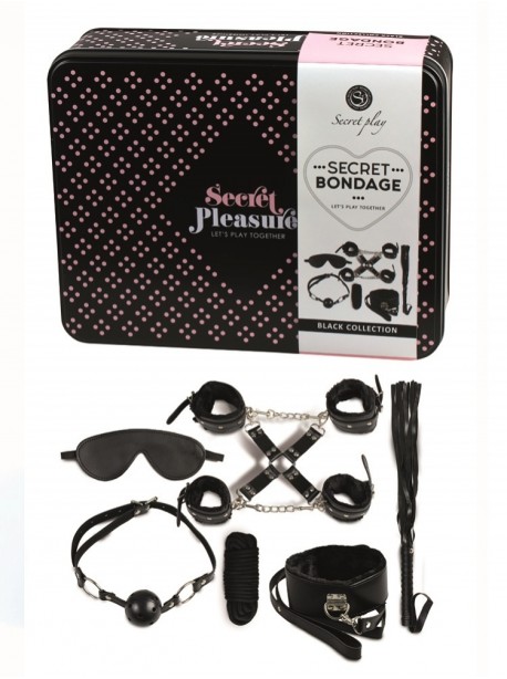 Secret Bondage : Ensemble BDSM 8 pcs