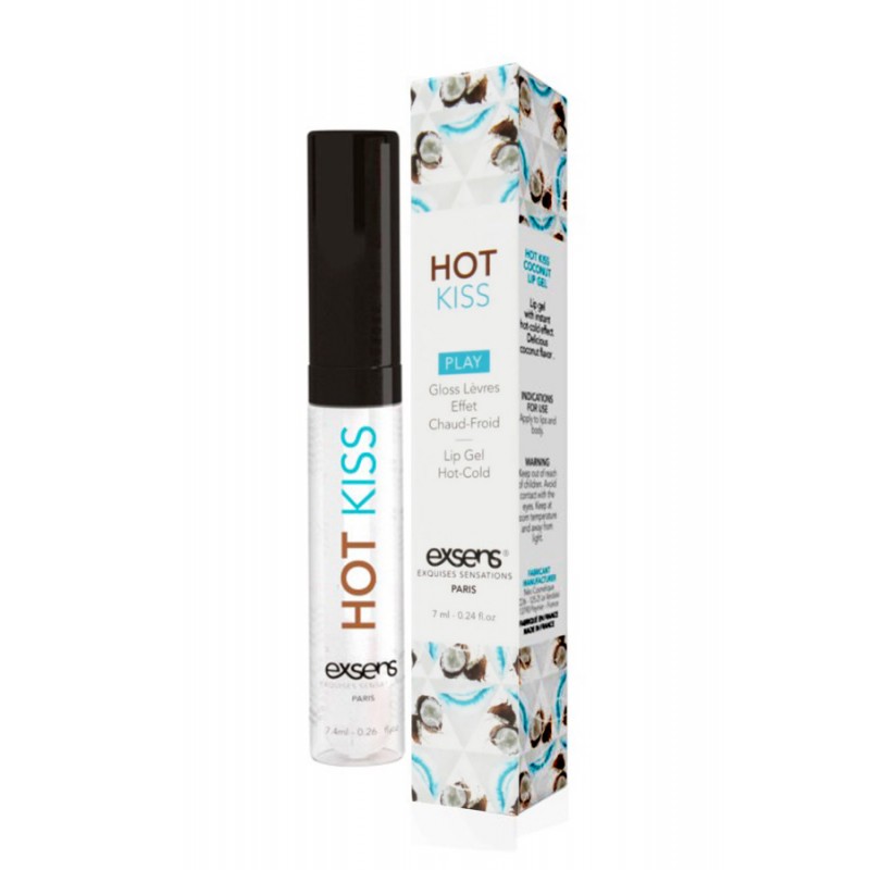 Gloss à lèvres effet Chaud-Froid - Noix de Coco