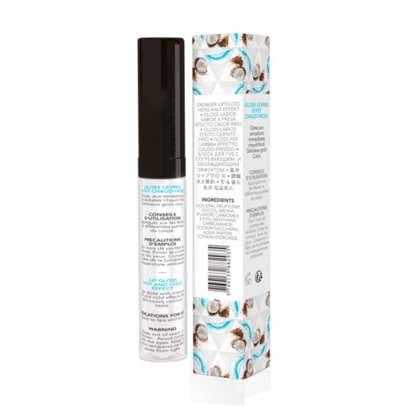 Gloss à lèvres effet Chaud-Froid - Noix de Coco – Image 3