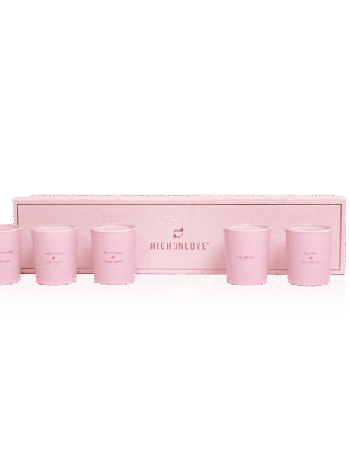 Collection de minis bougies pour massage